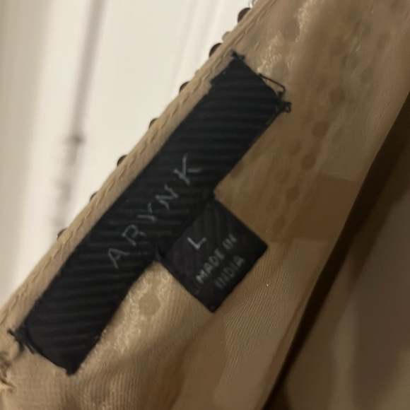 Beaded Gold Short Dress! - Picture 3 of 4